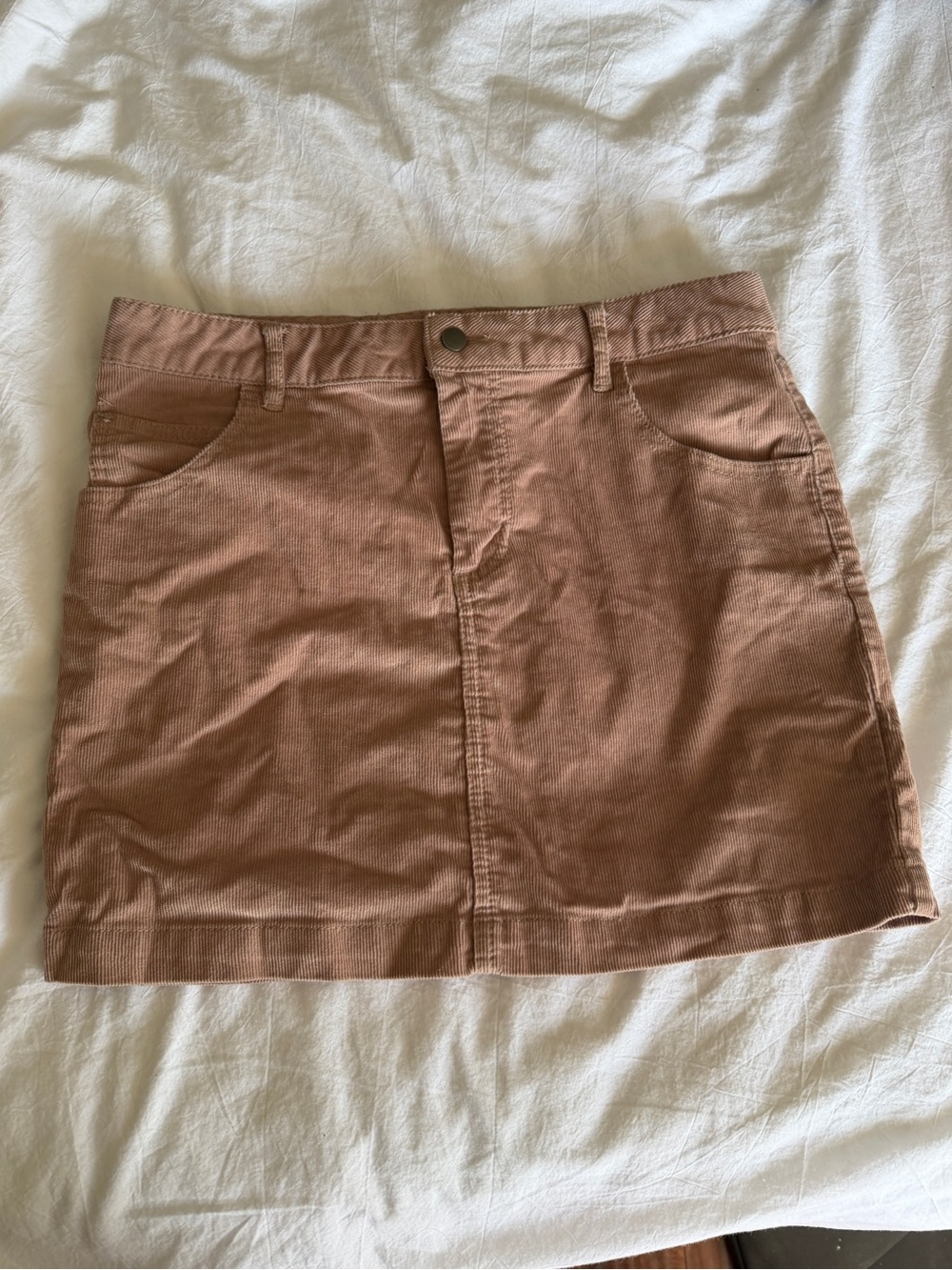BDG Urban Outfitters Dusty Rose Pink Baby Light Corduroy Mini Skirt Small 4 - Picture 2 of 4